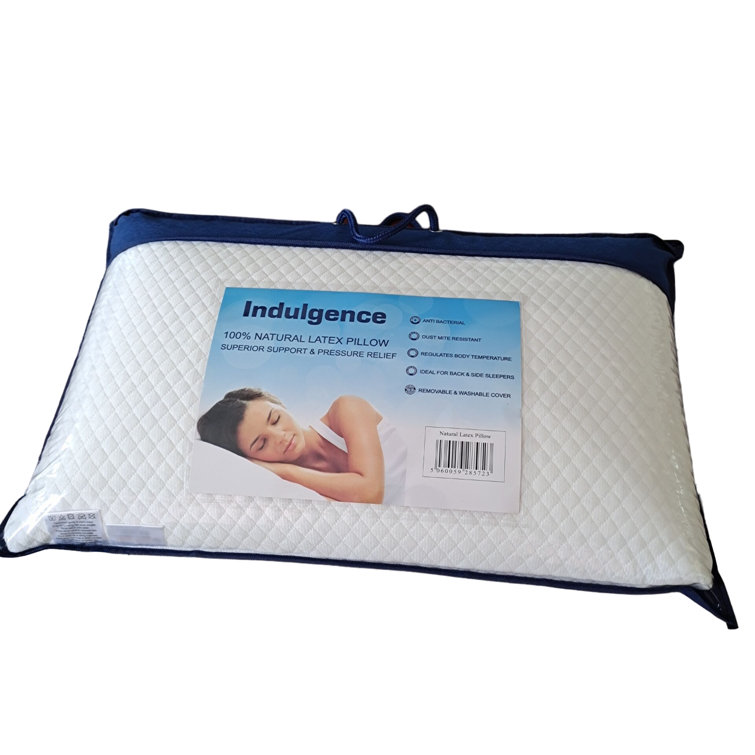 White Noise Acelynn Dunlop Latex Firm Support Pillow & Reviews